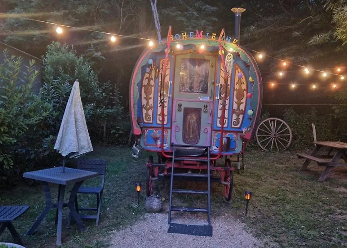 Homestay szállás Git'an Perigord La Bohemienne Groléjac